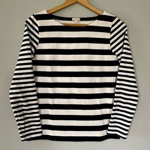 J. Crew Sailor Stripe Long Sleeve Tee
